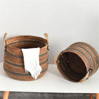 Eco Straw Woven Storage Basket