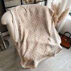 Elara Damask Print Scarf Shawl — additional view