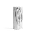 Elegant Vertical Marble Ceramic Vase — size and scale reference