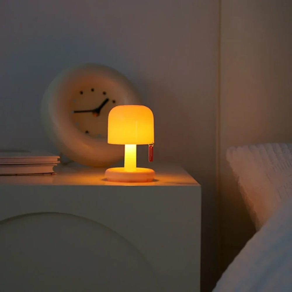 Lumia Mini Mushroom Table Lamp — alternate angle view