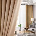 Elysian Leaf Blackout Curtains — alternate angle view