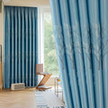 Elysian Leaf Blackout Curtains — product close-up
