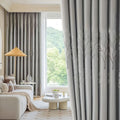 Elysian Leaf Blackout Curtains — lifestyle shot