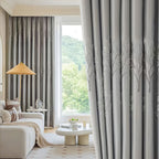 Elysian Leaf Blackout Curtains — lifestyle shot