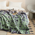 Emeraude Forest Soft Knitted Throw Blanket — main product photo