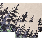 Emeraude Forest Soft Knitted Throw Blanket — alternate angle view