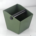 Espresso Coffee Grind Knock Box — size and scale reference