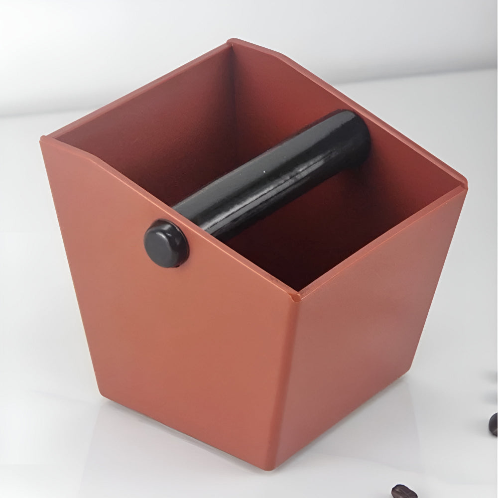 Espresso Coffee Grind Knock Box — alternate angle view