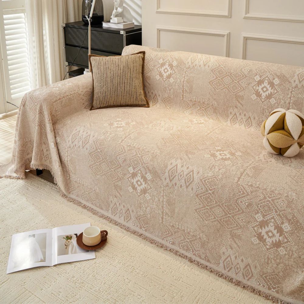 Ethno Cultural Tribe Sofa Cover — product detail view