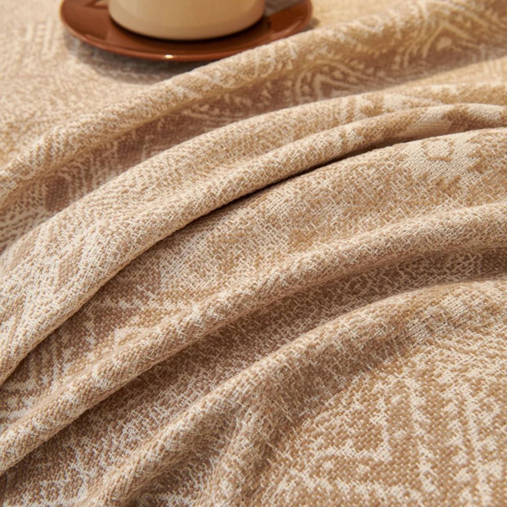 Ethno Cultural Tribe Sofa Cover — product in use