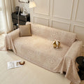 Ethno Cultural Tribe Sofa Cover — material texture close-up
