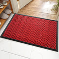 Chevron Pathway Heavy Duty Doormat — alternate angle view