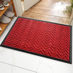 Chevron Pathway Heavy Duty Doormat — alternate angle view