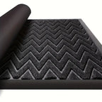 Chevron Pathway Heavy Duty Doormat — lifestyle shot