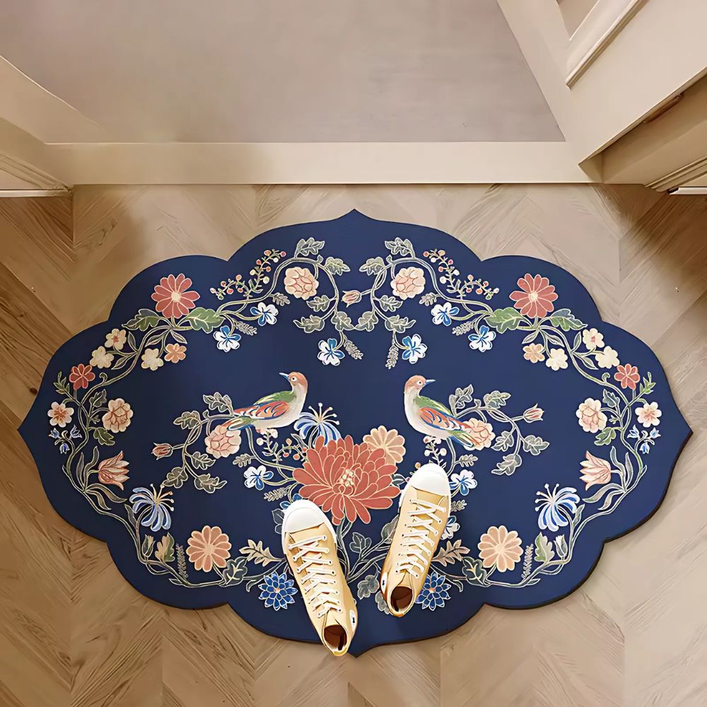 Fresh Flora Diatomaceous Bath Mat — product in use