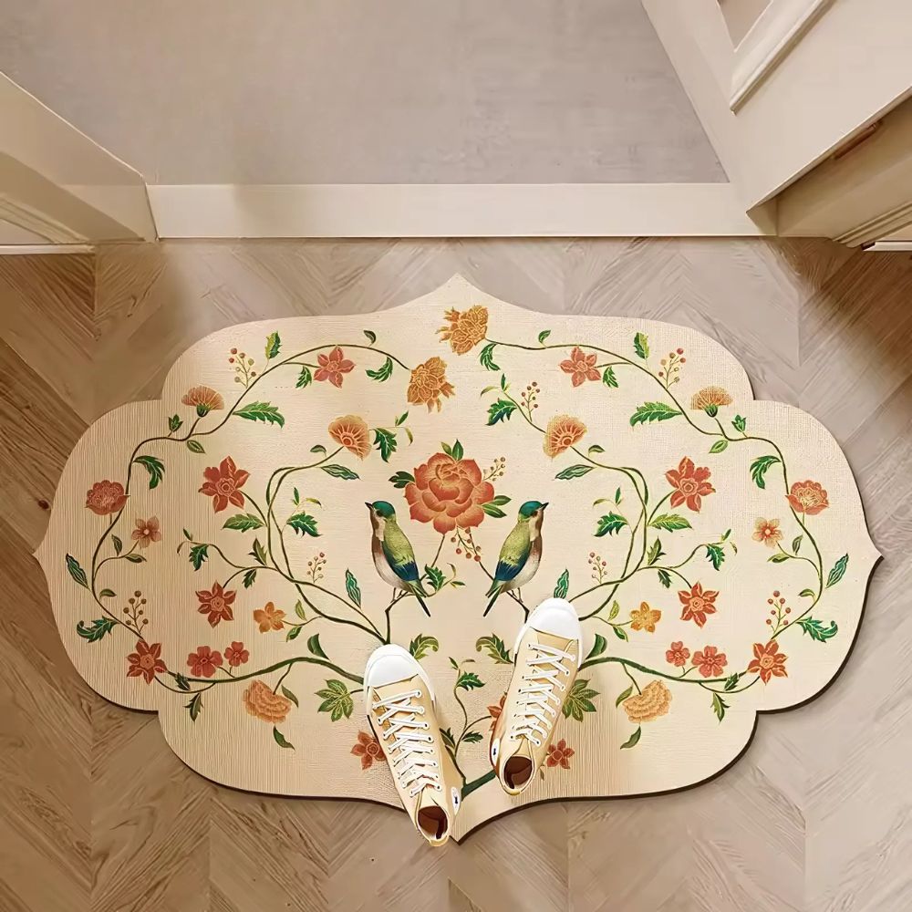 Fresh Flora Diatomaceous Bath Mat — alternate angle view