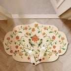 Fresh Flora Diatomaceous Bath Mat — alternate angle view