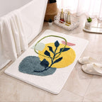 Floral Non-Slip Bathmat — product close-up