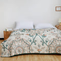 Floral Pattern Cotton Blanket — main product photo