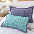 Floral Print Cotton Pillowcase | 2pcs — lifestyle shot