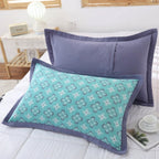 Floral Print Cotton Pillowcase | 2pcs — lifestyle shot