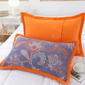 Floral Print Cotton Pillowcase | 2pcs — product close-up