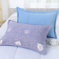 Floral Print Cotton Pillowcase | 2pcs — product in use