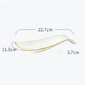 Flowline Ceramic Cooking Spoon Rest — product feature detail