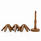 Foldable Wooden Trivets | 3 Pcs Set — product close-up