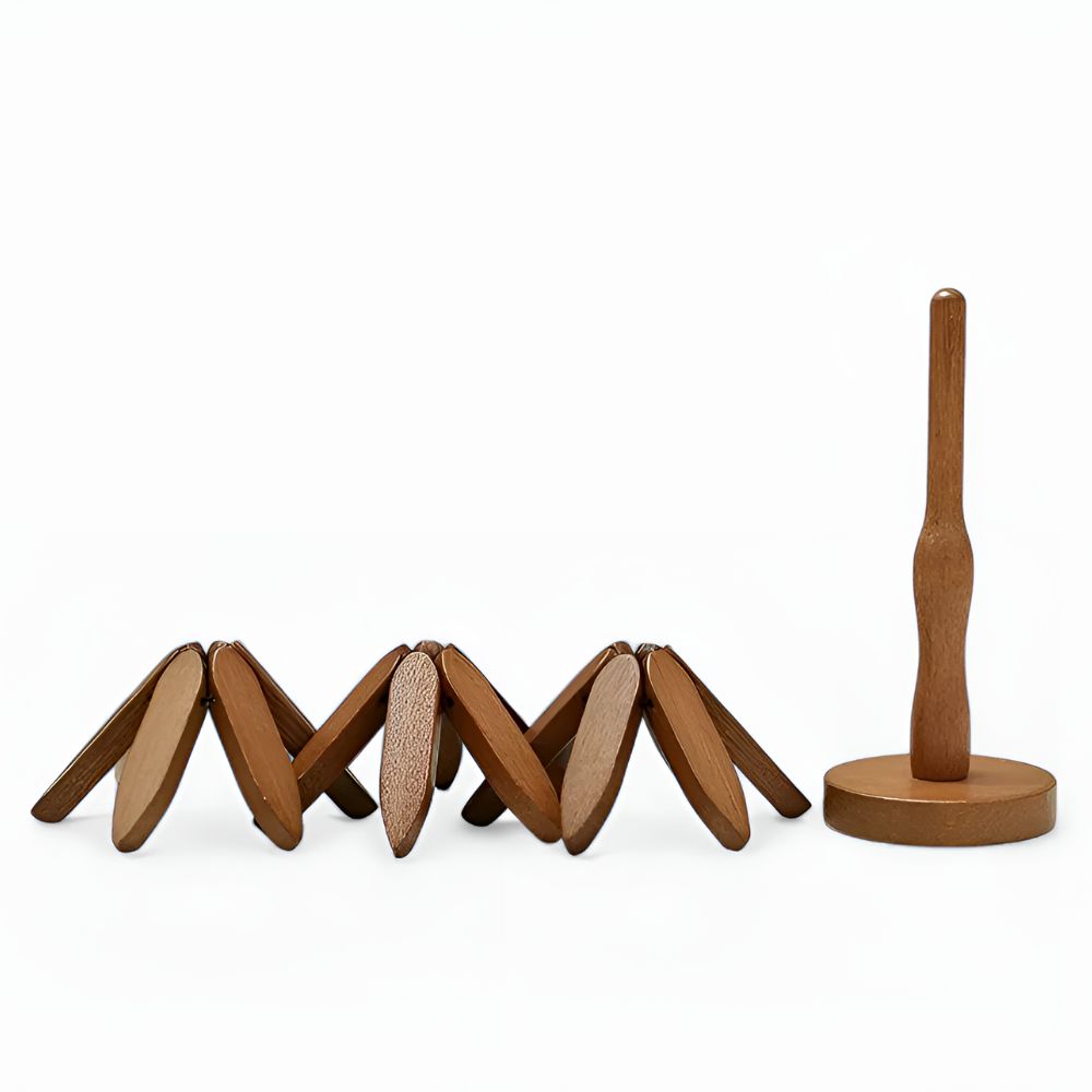 Foldable Wooden Trivets | 3 Pcs Set — product close-up