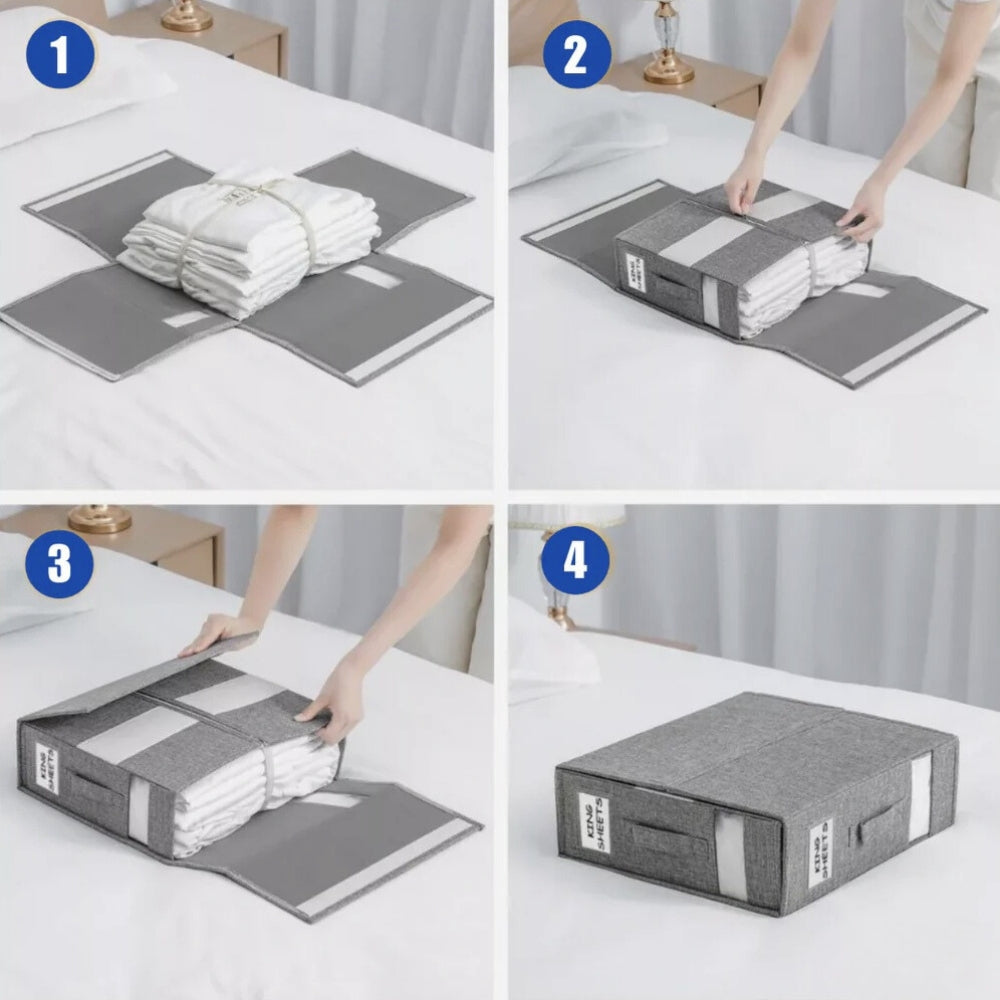 Foldable Bedsheet Organiser — lifestyle shot