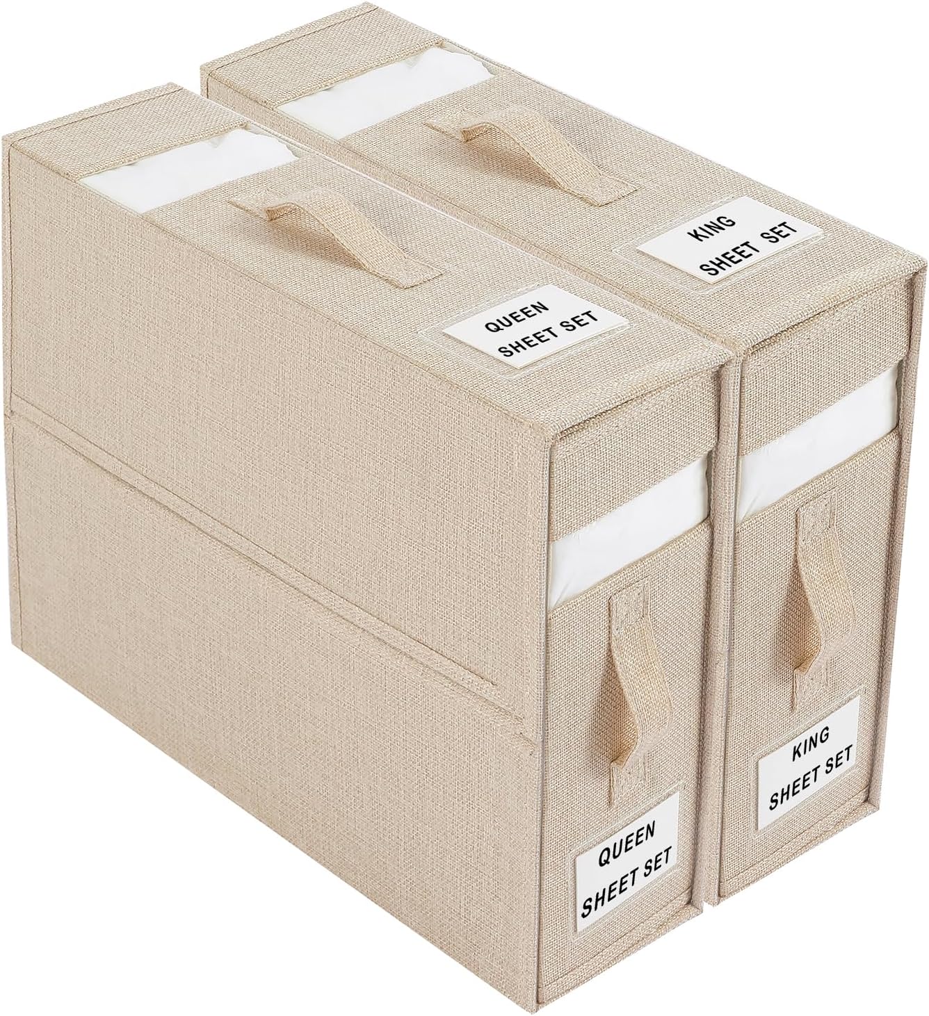 Foldable Bedsheet Organiser — size and scale reference