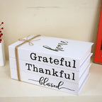 Forever Inspirational Book Stack Home Decor — product close-up