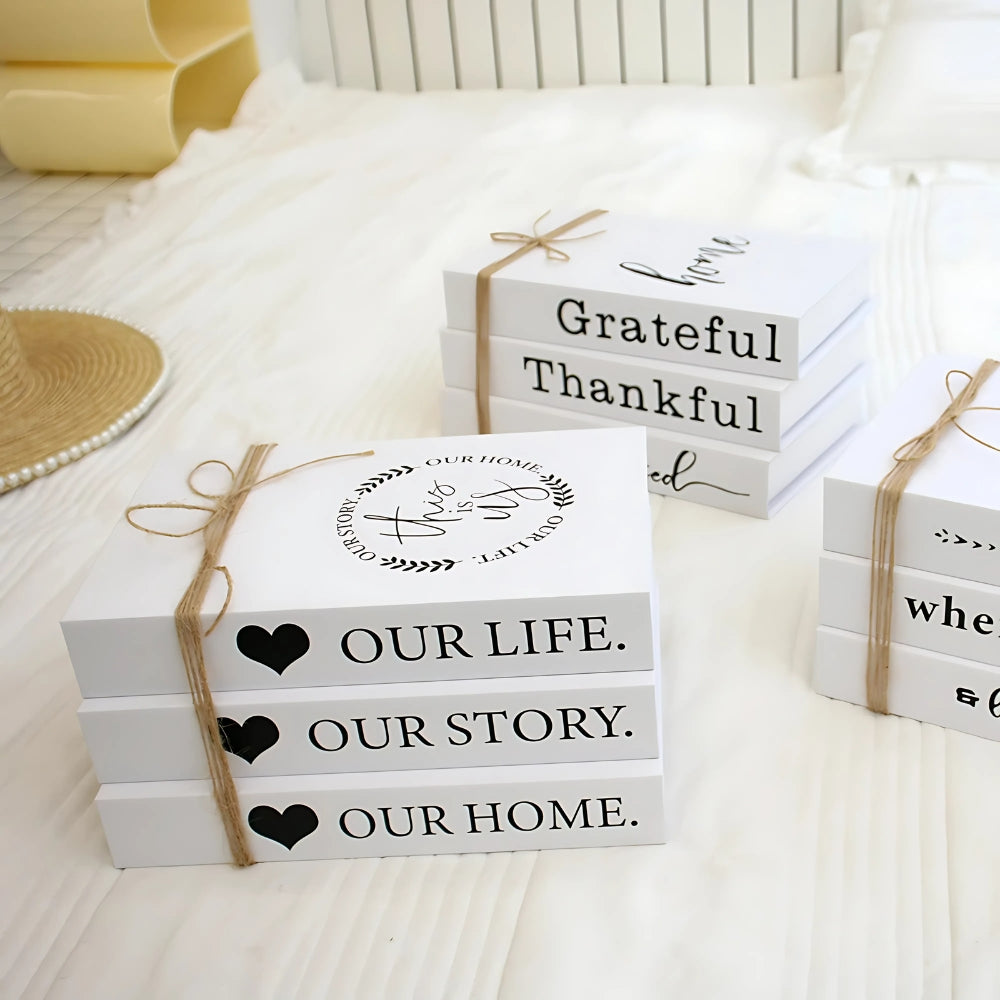 Forever Inspirational Book Stack Home Decor — main product photo