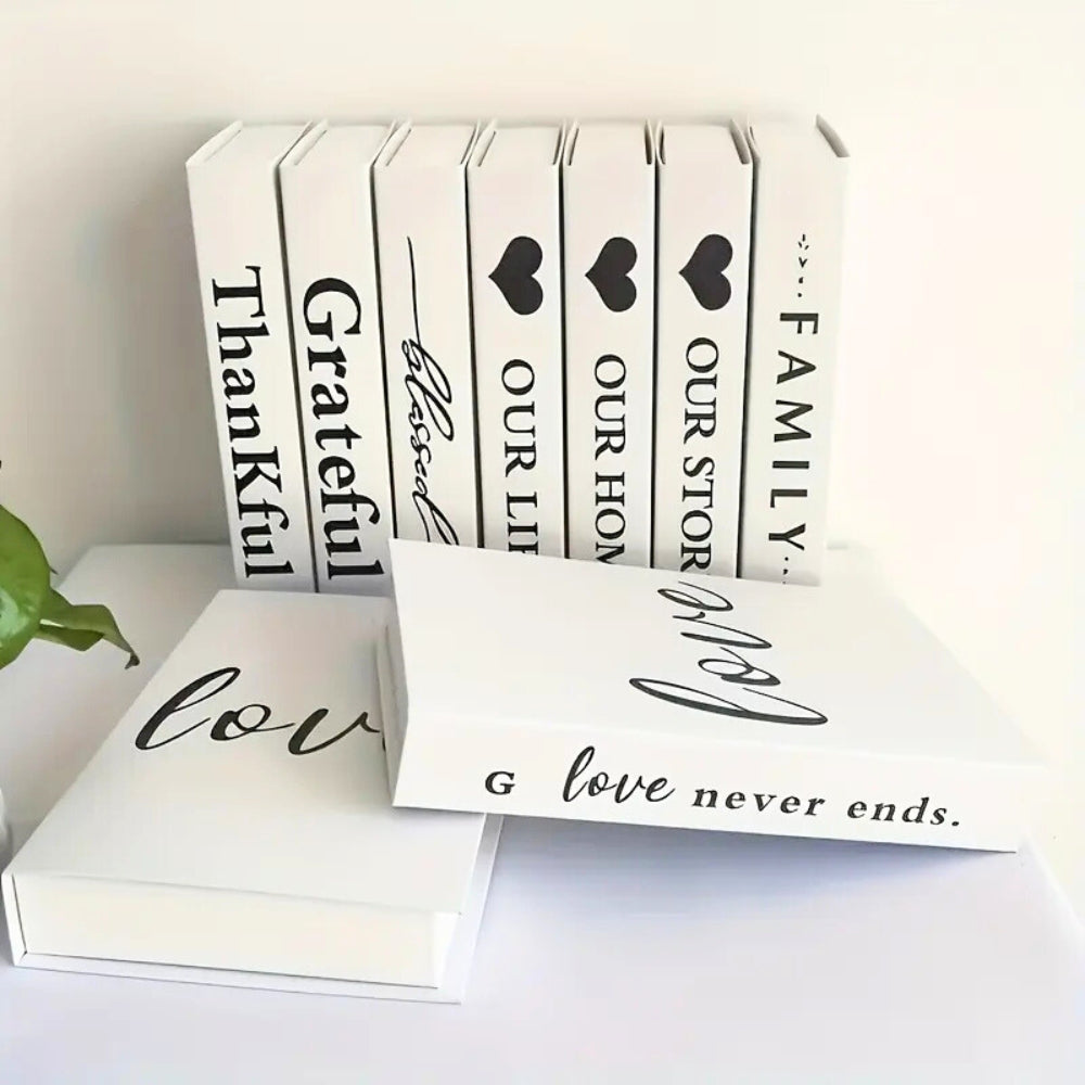 Forever Inspirational Book Stack Home Decor — product in use