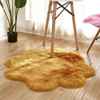 Furique Faux Fur Soft Floor Rug — material texture close-up