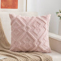 Fuzzy Diamond Pattern Cushion Cover — size and scale reference