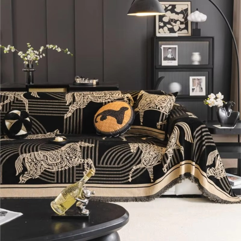 Gallora Horse All-Season Sofa Cover — additional view