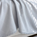 Diamond Grid Chenille Sofa Cover — product in use