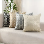 Geometric Jacquard Luxury Cushion Cover — main product photo