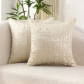 Geometric Jacquard Luxury Cushion Cover — additional view