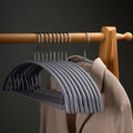 Glide Coat Clothes Hangers | 10 pcs Set — size and scale reference