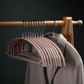 Glide Coat Clothes Hangers | 10 pcs Set — material texture close-up