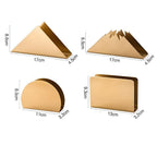 Gold Metallic Napkin Holder — product close-up