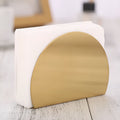 Gold Metallic Napkin Holder — additional view