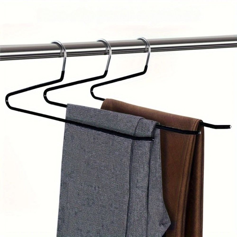 Goose Neck Z Pants Hanger | 10pcs — product detail view
