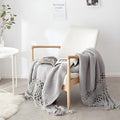 Macramé Bliss Throw Blanket — product detail view