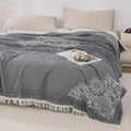 Scandi Chic Cotton Blanket — product close-up