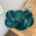 Braided Plush Cushion — size and scale reference