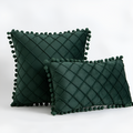 Quilted Luxe Cushion Cover — product close-up